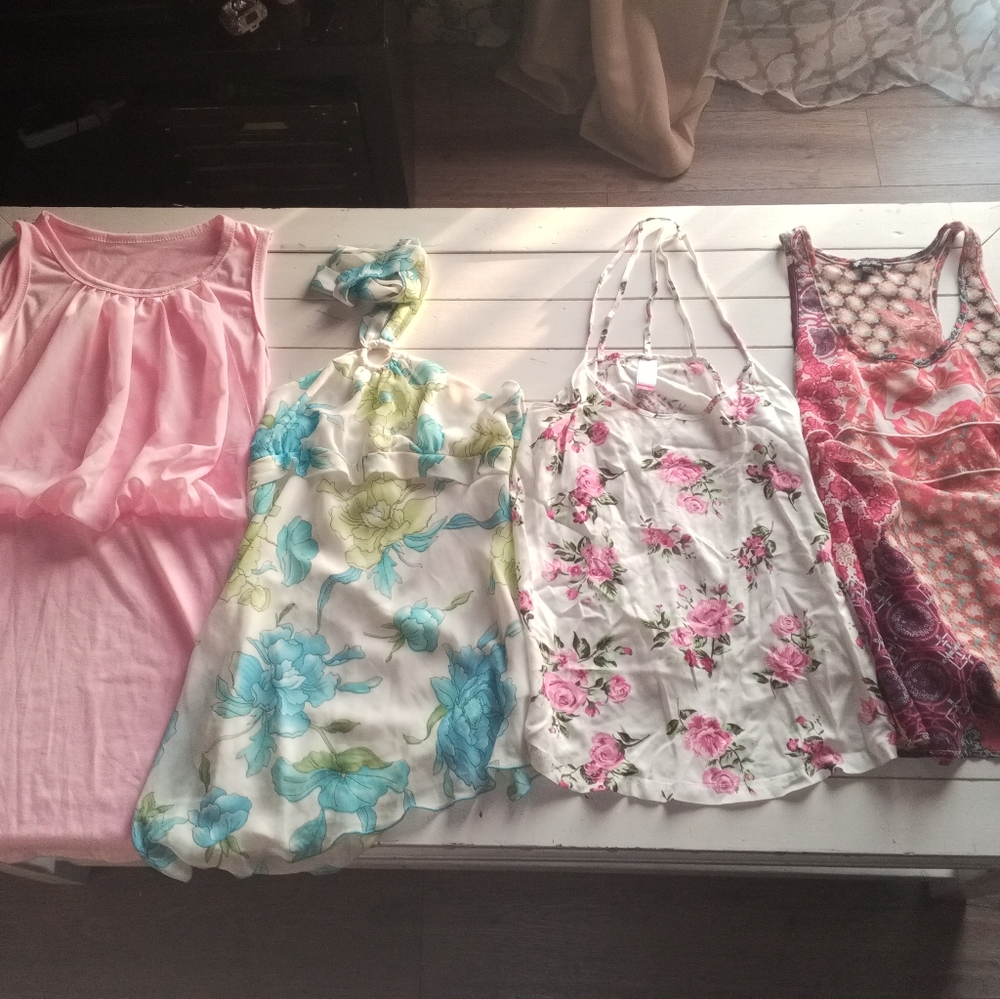 4  piece summer blouse bundle